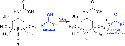 Oxidationsreaktion mit dem Bobbitt-Salz