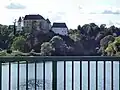 Blick von der anderen Seite des Flusses Kupa