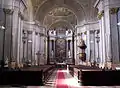 Innenraum der Kirche Szent István vértanú