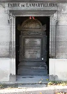 Grab von La Martillière