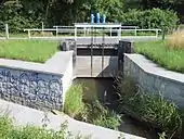 Hochwasserschütz am Pösgraben