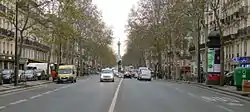 Sicht in Richtung Place de la Bastille