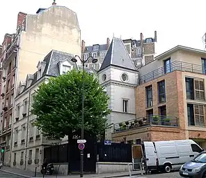 Ecke Rue Lamarck und Rue du Mont-Cenis