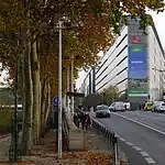 Der Quai in der Nähe der Pont Charles-de-Gaulle