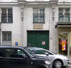 Eingang zu Nr. 32bis und 34