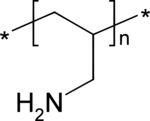 Strukturformel Polyallylamin