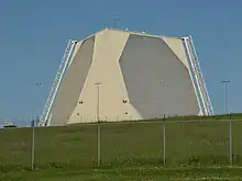 Radarstation auf der Beale Air Force Base in Kalifornien (Aufnahme 2010)