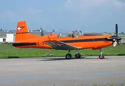 Trainer: Pilatus PC-7 der schweizerischen Luftwaffe