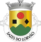 Wappen von Sazes do Lorvão