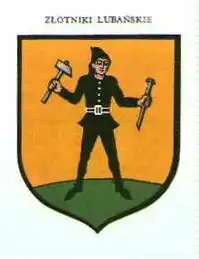Wappen von Złotniki Lubańskie