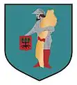 Wappen der Gmina Pawłów