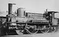 Bei der SACM in Belfort gebaute Dampflokomotive 83 der PO