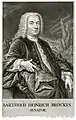 Bildnis von Barthold Heinrich Brockes, 1743