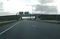 Port River Expressway kurz vor der Ausfahrt South Street.