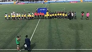 Spiel der Qualifikation zur WM 2022 am 19. September 2019 zwischen Guam und den Philippinen