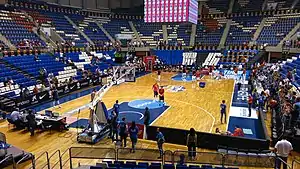 Der Pabellón Insular Santiago Martín im August 2017