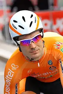 Pablo Urtasun beim Critérium du Dauphiné 2011