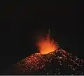 Pacaya nach einer strombolianischen Eruption