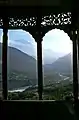 Blick von Baltit zum Rakaposhi