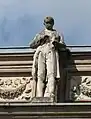 Statue auf dem Palais der Universität Straßburg