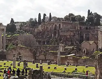 Palatin – Palast des Tiberius