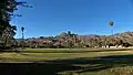 Los Pueblos, Palm Springs, Blick zum Murray Hill