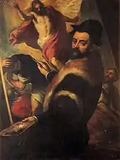 Palma il Giovane: Selbstporträt, Pinacoteca di Brera in Mailand