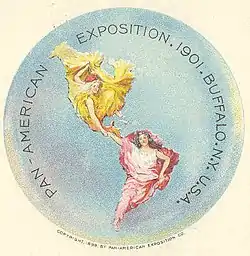 Logo der Pan-American Exposition von Raphael Beck
