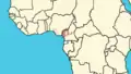 Verbreitungsgebiet des Nigeria-Schimpansen(P. t. ellioti)