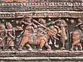 Terracotta-Reliefs am Govinda-Tempel