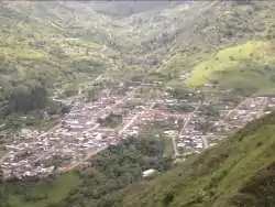Blick auf Toribío