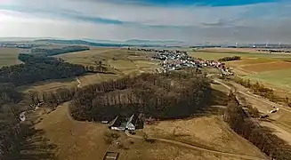 Ostroer Schanze (im Hintergrund Ostro)