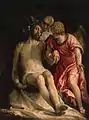 Paolo Veronese: Pietà, 1581, Öl auf Leinwand, 147,0 × 111,5&nbsp;cm, Eremitage, Sankt Petersburg