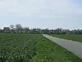 Anblick von Osten, von Soest kommend