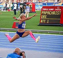 Bronzemedaillengewinnerin Paraskevi&nbsp;Papachristou