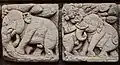 Elefant + Elefant mit Löwe