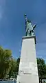 Île aux Cygnes – Liberty Statue (Abguss vom originalen Gipsmodell, 1889; Foto Juni 2015)