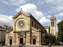 Église Notre-Dame-des-Champs,nach der das Viertel benannt ist.