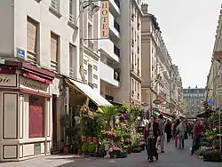 Blick in die Rue Daguerre