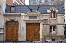 Eingang zur École Alsacienne