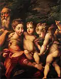 Parmigianino – Rast auf der Flucht nach Ägypten