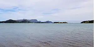 Parua Bay mit den Whangārei Heads im Hintergrund