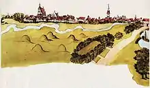 Pasewalk (Ansicht spiegelverkehrt)