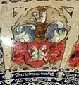 Wappen des Passauer Domkapitulares Bartholomeus von Artz