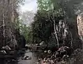 Le ruisseau du Puits Noir (angelehnt an Courbet)