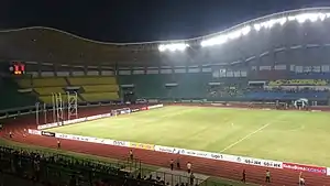 Das Patriot-Candrabaga-Stadion im Juli 2017