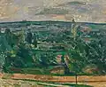 Paul Cézanne:Landschaft beim Jas-de-Bouffan