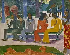 Paul Gauguin:Der Markt (1892)