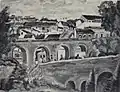 Buchillustration:Brücke über den Guadaíra