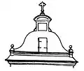 Zeichnung Rochuskapelle von Paul Sültenfuß